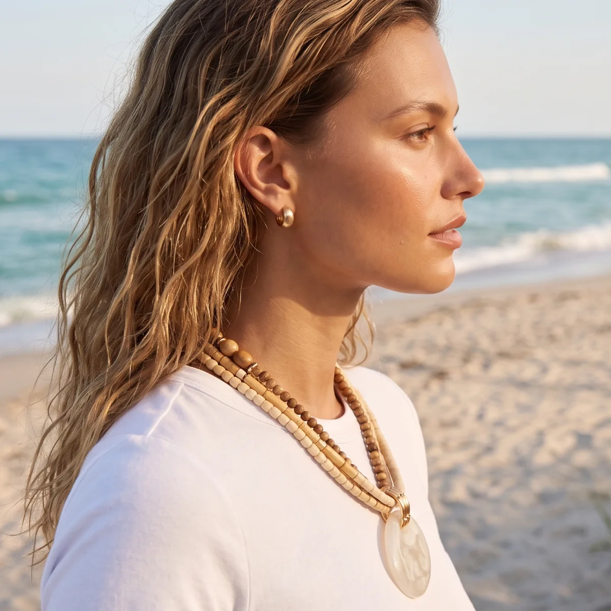 Collar Corto Gema Cristal - Imagen 2